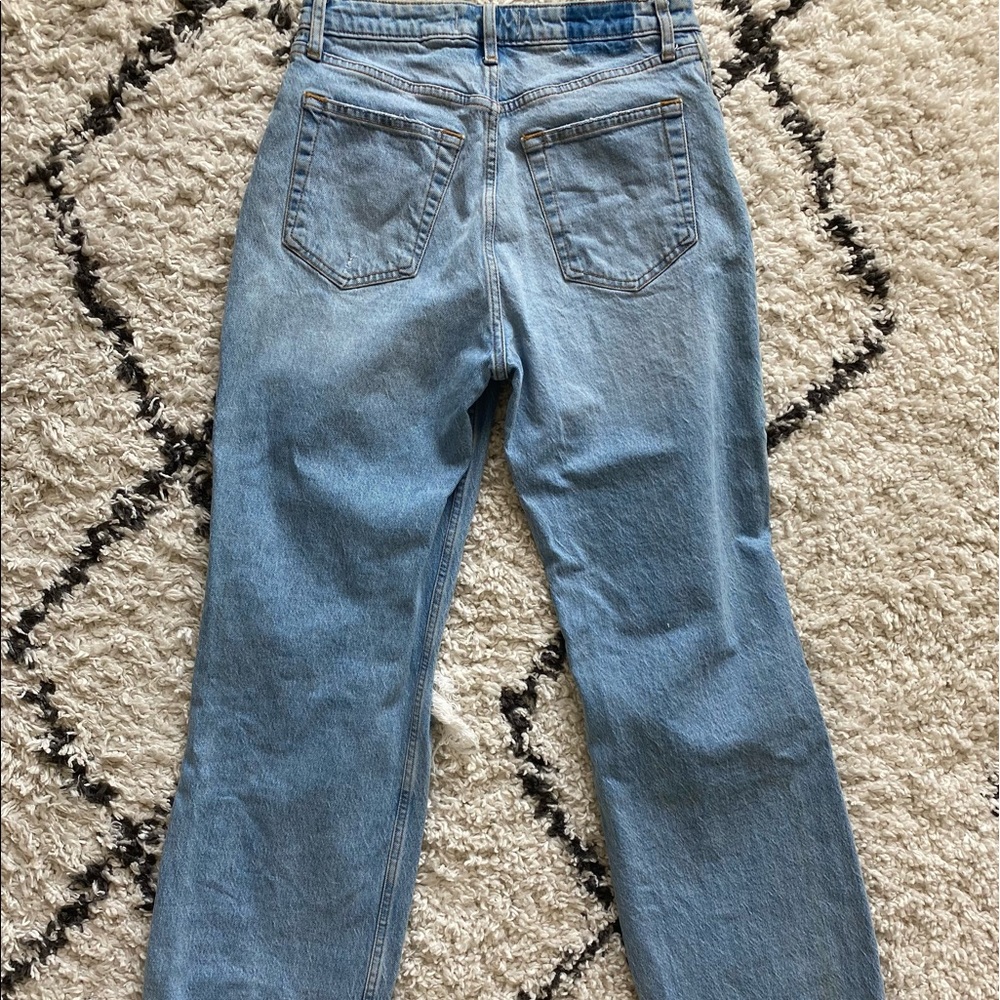 A&F curve love jeans 90’s Ultra High Rise Jeans